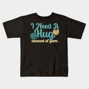 I need a huge amound if yarn Kids T-Shirt